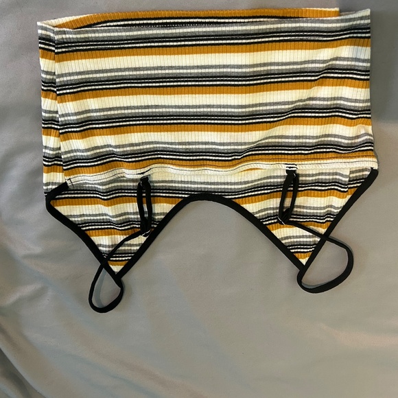 SHEIN EZwear Florida Striped Print Cami Top - Picture 2 of 2
